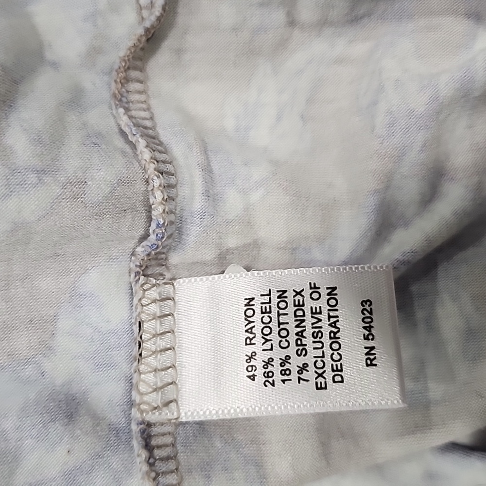 Women Banana Republic #flower shirt M - Picture 6 of 8